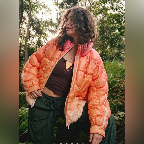 Free People Scrunchy Glossy Pippa Packable Puffer Jacket - Picture 5 of 9